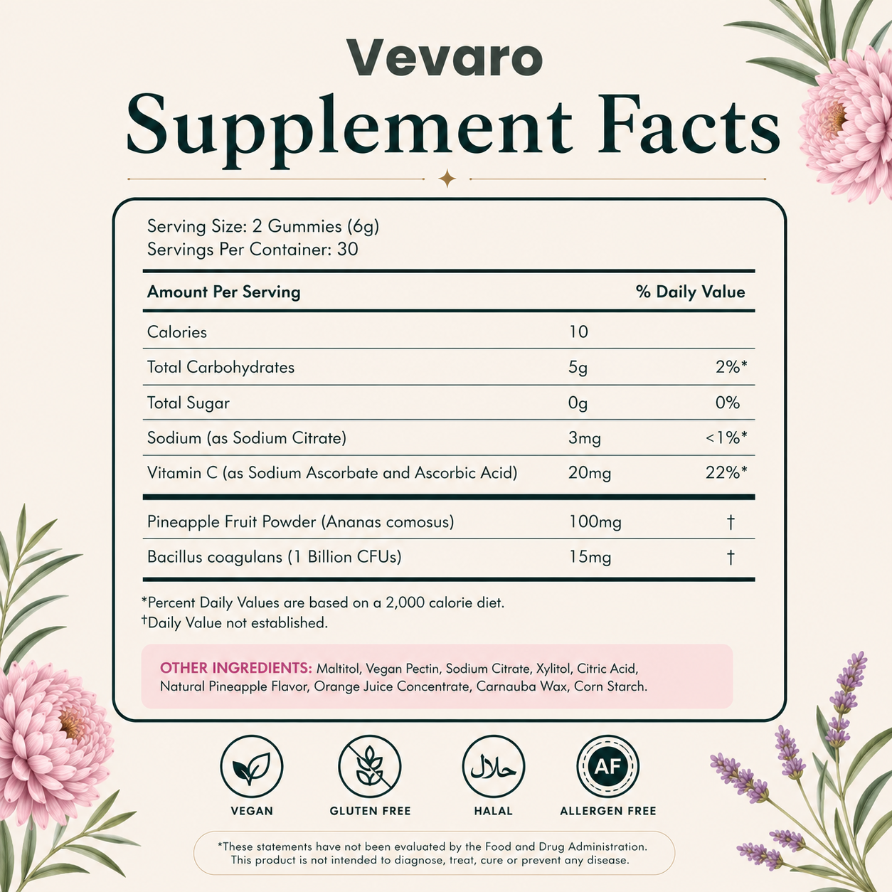 Feminine Balance Probiotic Gummies
